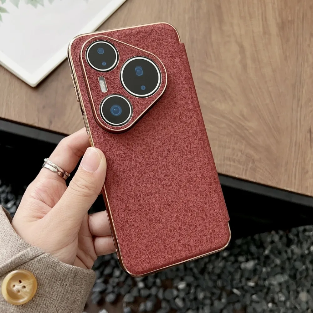 Smart View Flip Leather Case, Full Body Shockproof Cover, Mirror Window Design, For Huawei Mate 80/70/60 Pura 80/70 Series
Smart View Flip Leather Case, Full Body Shockproof Cover, Mirror Window Design, For Huawei Mate 80/70/60 Pura 80/70 Series