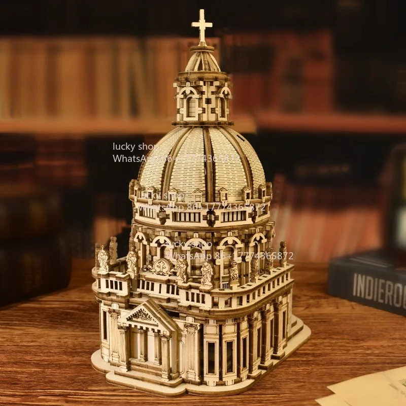 Retro European Castle Building Handmade Music Box
Retro European Castle Building Handmade Music Box