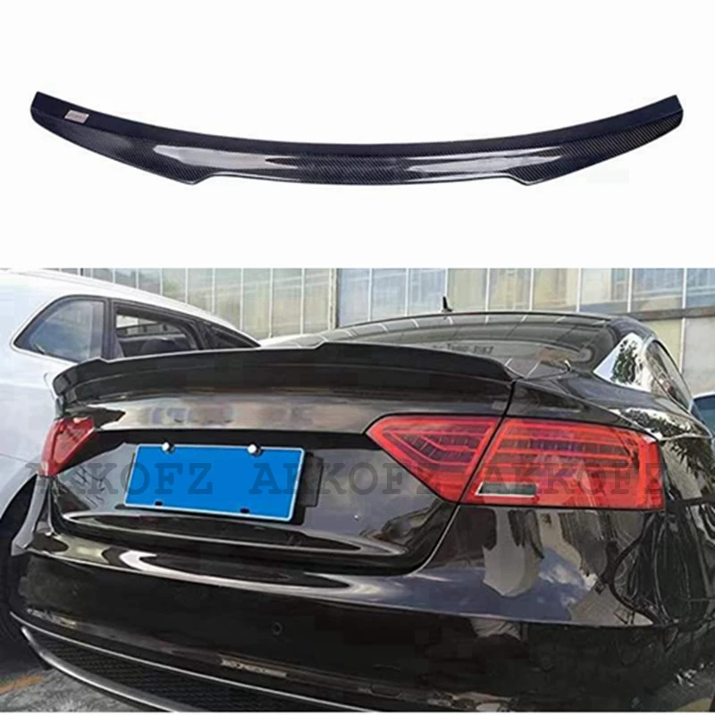 For Audi A5 4 Doors 2 Doors 2009-2016 V Style Carbon Fiber / Forged Carbon Fiber Rear Trunk Spoiler(Not for S5 RS5)
For Audi A5 4 Doors 2 Doors 2009-2016 V Style Carbon Fiber / Forged Carbon Fiber Rear Trunk Spoiler(Not for S5 RS5)