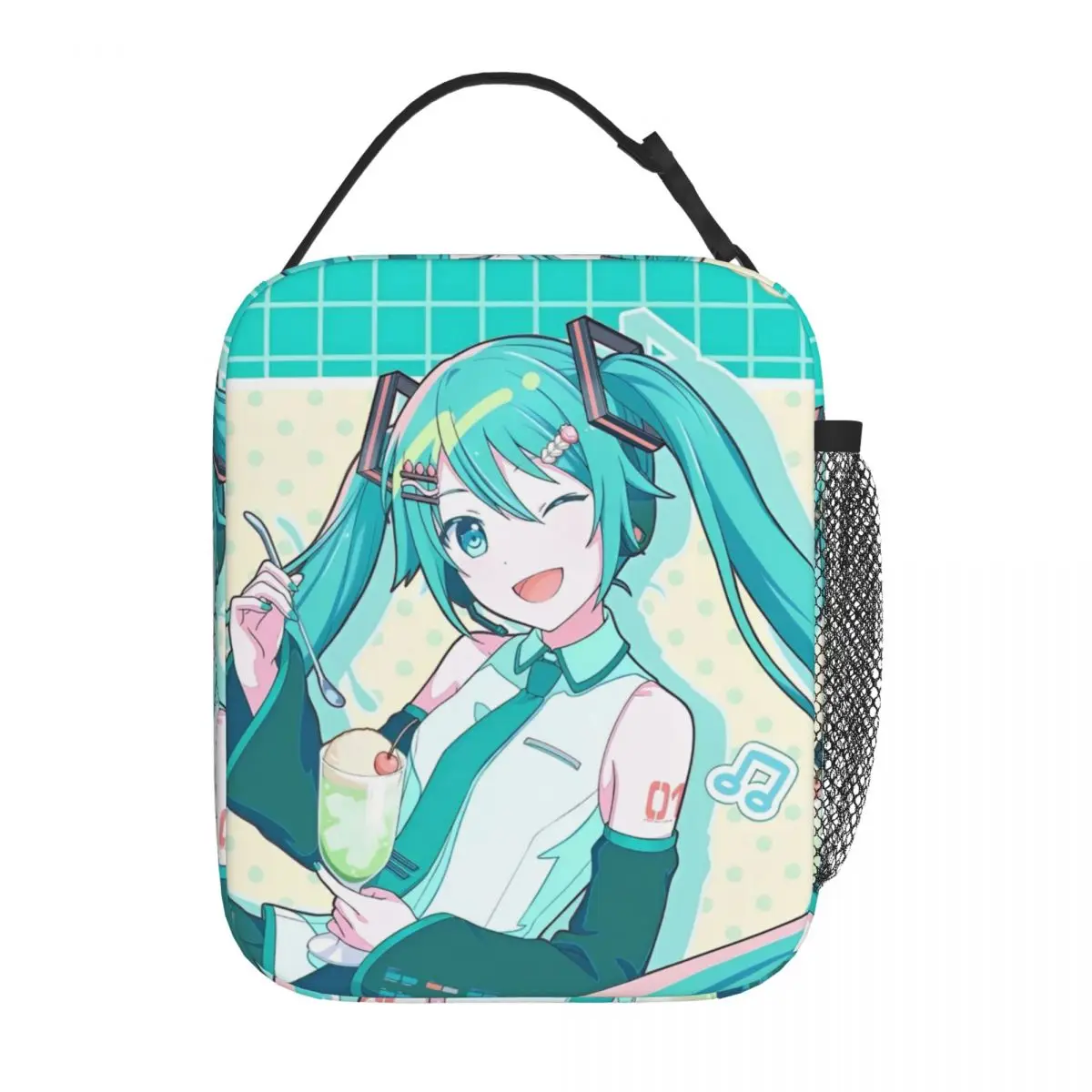 Hatsune Miku Manga Insulated Lunch Bags Thermal Bag Meal Container Large Lunch Box Tote Men Women College Picnic
Hatsune Miku Manga Insulated Lunch Bags Thermal Bag Meal Container Large Lunch Box Tote Men Women College Picnic