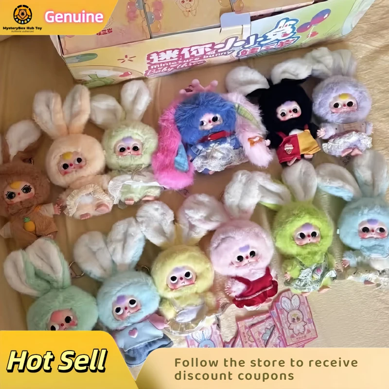 Genuine New Product Baby Three Mini Little Rabbit Plush Blind Box Trendy Doll School Bag Pendant Girl Birthday Bift Mini Little
Genuine New Product Baby Three Mini Little Rabbit Plush Blind Box Trendy Doll School Bag Pendant Girl Birthday Bift Mini Little
