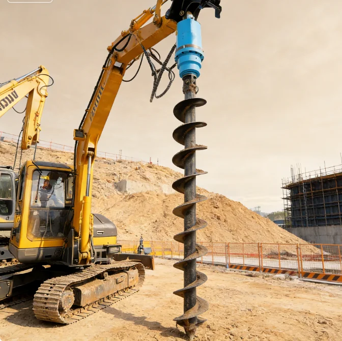 2026 New Model Premium Quality Hydraulic Auger Motor Reliable Foundation Auger Heavy Duty Auger Drill for Construction Project
2026 New Model Premium Quality Hydraulic Auger Motor Reliable Foundation Auger Heavy Duty Auger Drill for Construction Project