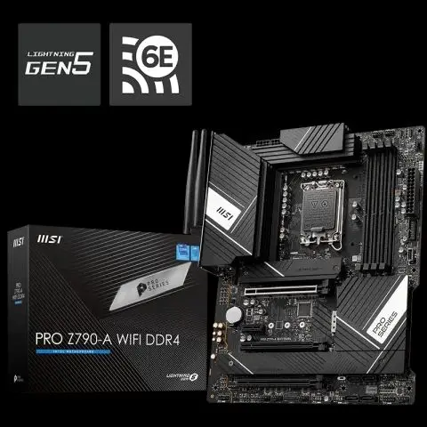MSI Mainboard PRO Z790-A WIFI DDR4 Gaming Computer Motherboard Support CPU 13600KF/ 13700KF/14700KF(Intel Z790/LGA 1700)
MSI Mainboard PRO Z790-A WIFI DDR4 Gaming Computer Motherboard Support CPU 13600KF/ 13700KF/14700KF(Intel Z790/LGA 1700)