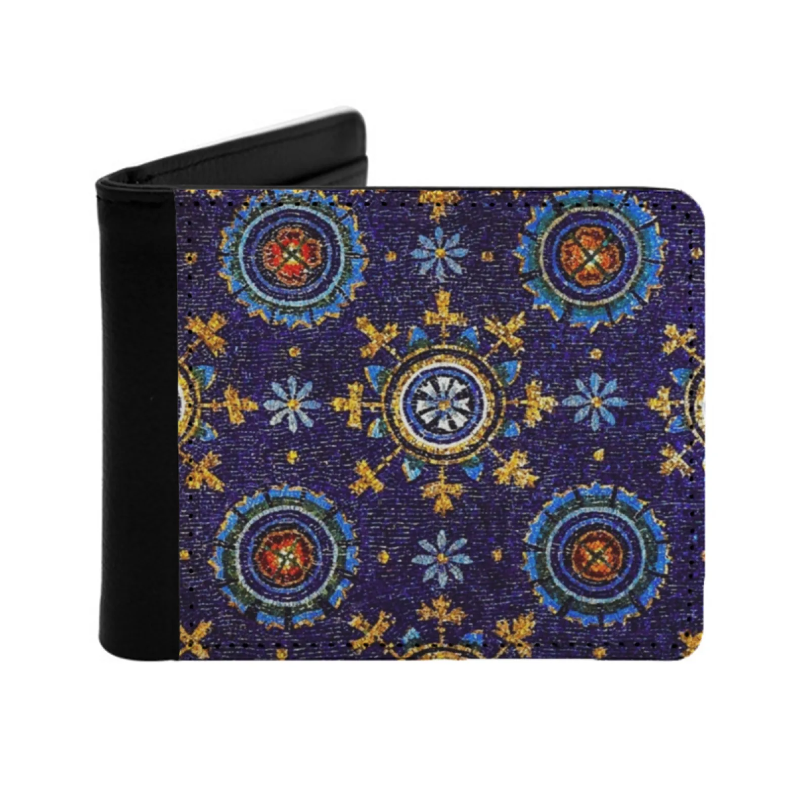 Ravenna Byzantine Mosaics Stars Blue Starry Night Personalized Men's Leather Wallet Credit Card Pouch Purse Stars Starry Night
Ravenna Byzantine Mosaics Stars Blue Starry Night Personalized Men's Leather Wallet Credit Card Pouch Purse Stars Starry Night