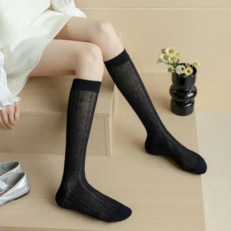 JK Lolita Women Summer Socks Thin Mesh Breathable Knee Socks Japanese Style Sweet Girls Long Sock Stockings Stocking Black White
JK Lolita Women Summer Socks Thin Mesh Breathable Knee Socks Japanese Style Sweet Girls Long Sock Stockings Stocking Black White