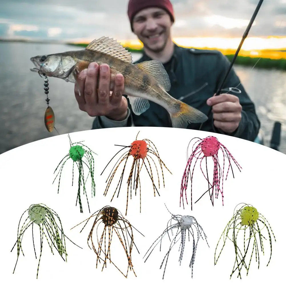 10Pcs 1.4CM/4G Soft Dice Lure with Skirt Slow Sinking Colorful PVC Artificial Dice Bait Freshwater Saltwater Bass Catfish Fishin
10Pcs 1.4CM/4G Soft Dice Lure with Skirt Slow Sinking Colorful PVC Artificial Dice Bait Freshwater Saltwater Bass Catfish Fishin