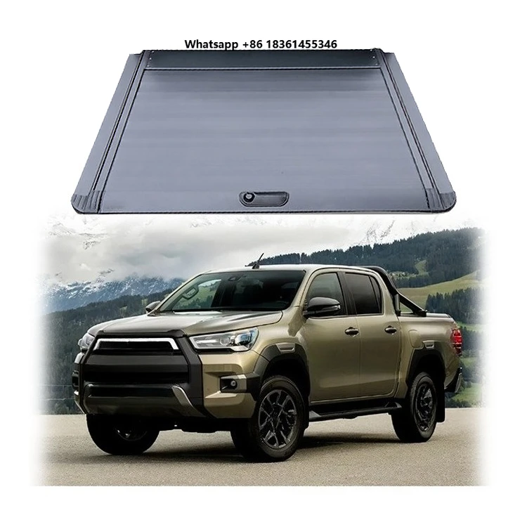 For Pickup Truck Aluminium Electric Roller Lid Trunk Cover Tonneau Cover Body Kit
For Pickup Truck Aluminium Electric Roller Lid Trunk Cover Tonneau Cover Body Kit