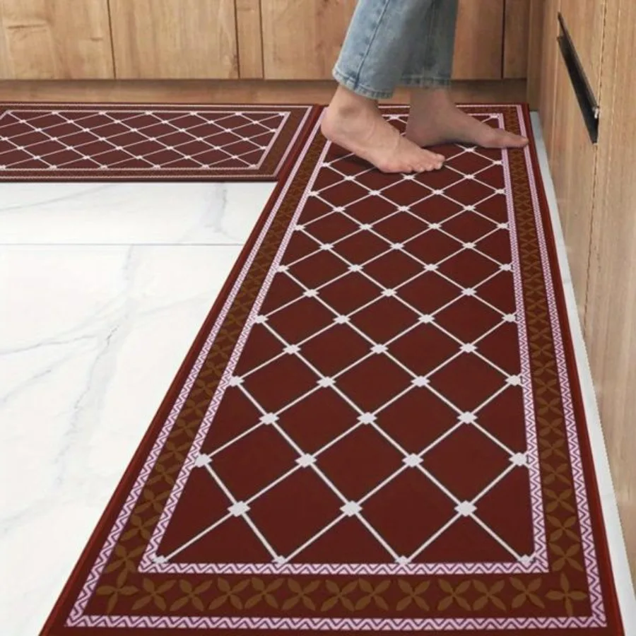 Kitchen Mat Cushioned Kitchen Rugs NonSkid Waterproof Kitchen Mats and Rugs Comfort Standing Mat for Kitchen Floor Office Sink
Kitchen Mat Cushioned Kitchen Rugs NonSkid Waterproof Kitchen Mats and Rugs Comfort Standing Mat for Kitchen Floor Office Sink