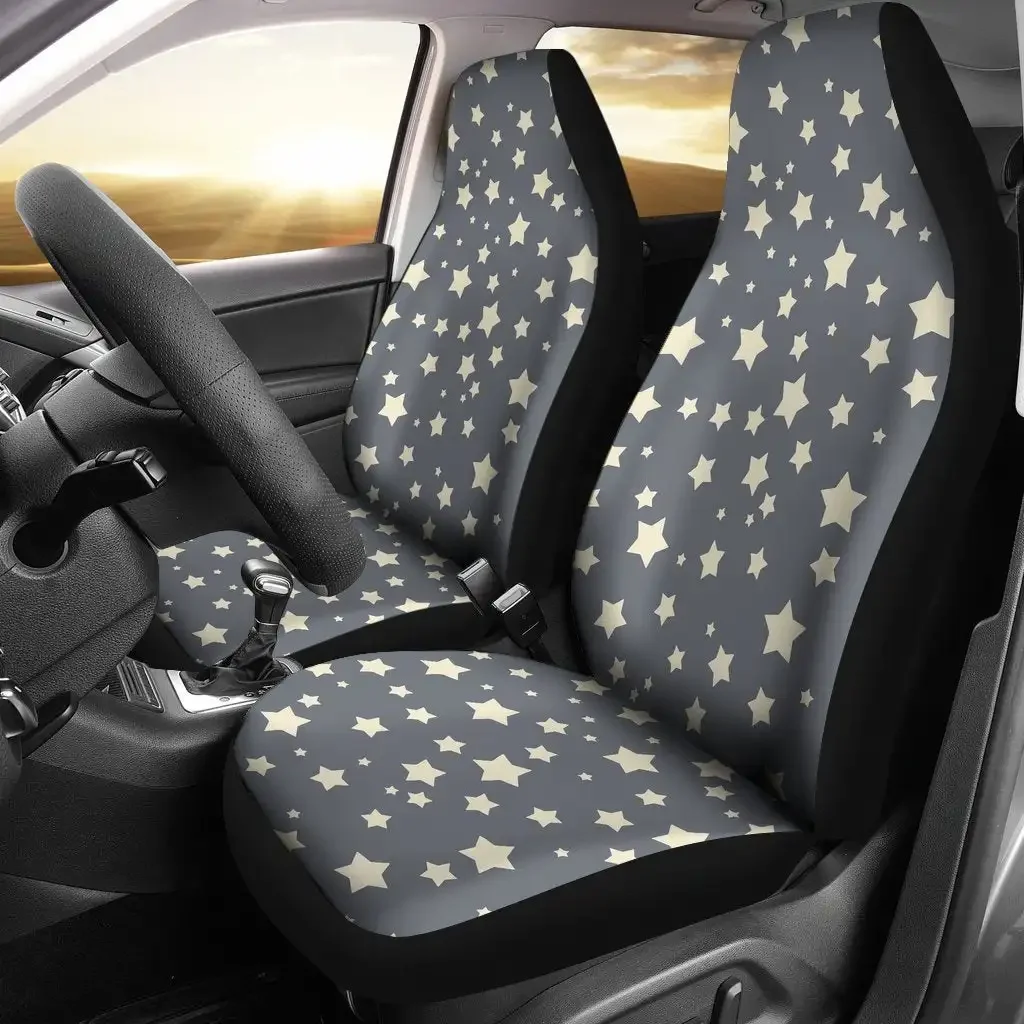 Star Pattern Print Seat Cover Car Seat Covers Set 2 Pc, Car Accessories Car Mats
Star Pattern Print Seat Cover Car Seat Covers Set 2 Pc, Car Accessories Car Mats
