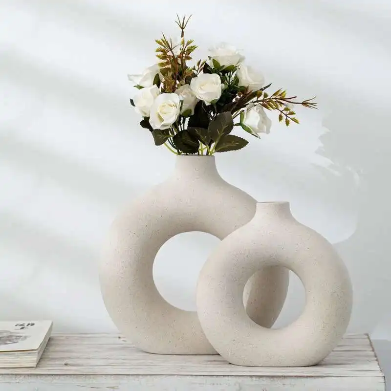 Mortisen burnt spotted ceramic vase simple modern creative craft ornaments decorative flower arrangement hydroponic culture
Mortisen burnt spotted ceramic vase simple modern creative craft ornaments decorative flower arrangement hydroponic culture