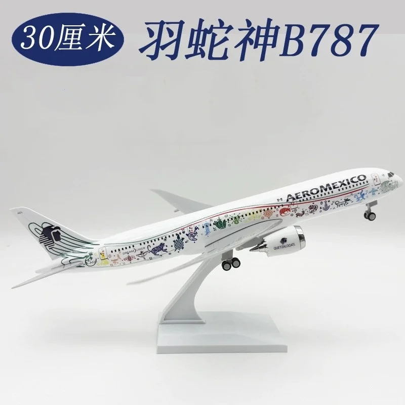 787 B787 Mexican Air AEROMEXICO Airlines Scale Aircraft 30cm Airplane Toy Model Diecast Plane Model for Collections and Displays
787 B787 Mexican Air AEROMEXICO Airlines Scale Aircraft 30cm Airplane Toy Model Diecast Plane Model for Collections and Displays