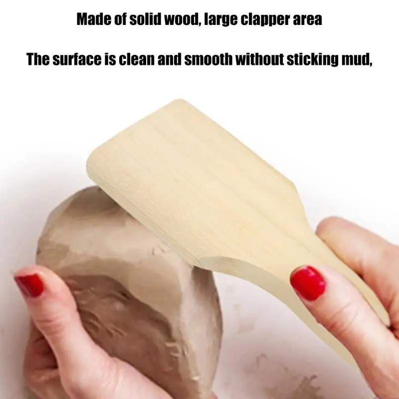 97BA 1/10 Pcs Sculpture Pads Clay Paddles Pottery Board 6.8x18cm/2.68x7.09'' for Craft Hobbyists
97BA 1/10 Pcs Sculpture Pads Clay Paddles Pottery Board 6.8x18cm/2.68x7.09'' for Craft Hobbyists