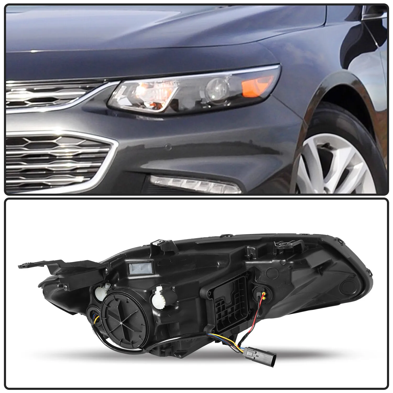 For 2016-2018 Chevy Malibu Headlight Halogen Driver Left Side Projector Headlamp
For 2016-2018 Chevy Malibu Headlight Halogen Driver Left Side Projector Headlamp