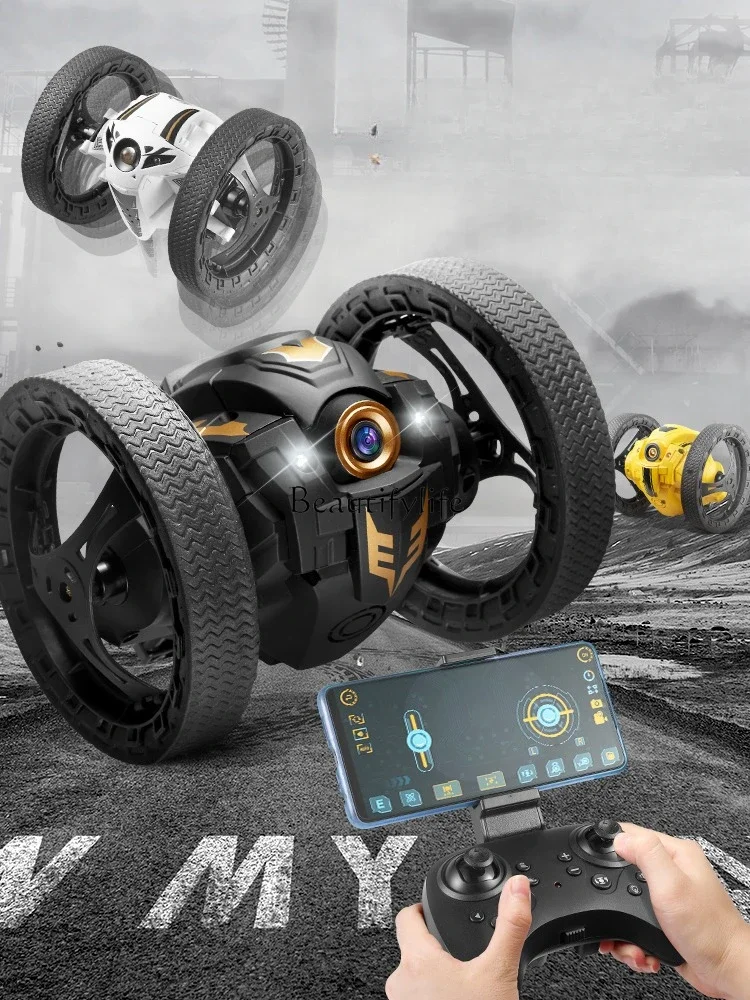 yj15 RC Remote-Control Automobile Bounce with Camera Black Technology off-Road Drift Charging Four-Wheel Drive Racing Car
yj15 RC Remote-Control Automobile Bounce with Camera Black Technology off-Road Drift Charging Four-Wheel Drive Racing Car