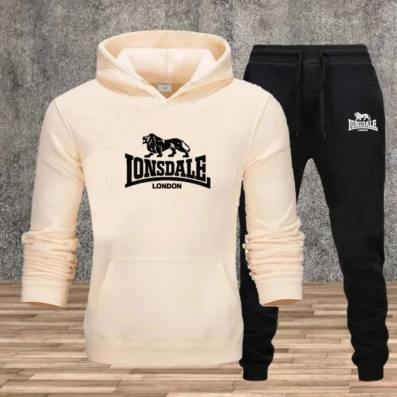Men's Set Hooded Sweatshirts Sweatpants Autumn Winter Male Daily Casual Sports Jogger Suit Urban Fashion Hoodies Sportswear Clot
Men's Set Hooded Sweatshirts Sweatpants Autumn Winter Male Daily Casual Sports Jogger Suit Urban Fashion Hoodies Sportswear Clot