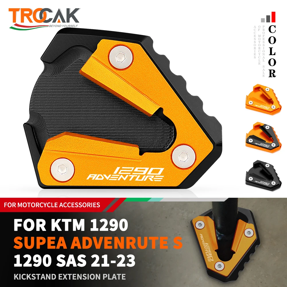 NEW Motorcycle Accessories For KTM 1290 SUPER ADVENTURE S 1290 SAS 2021 2022 2023 CNC Kickstand Foot Side Stand Extension Pad
NEW Motorcycle Accessories For KTM 1290 SUPER ADVENTURE S 1290 SAS 2021 2022 2023 CNC Kickstand Foot Side Stand Extension Pad