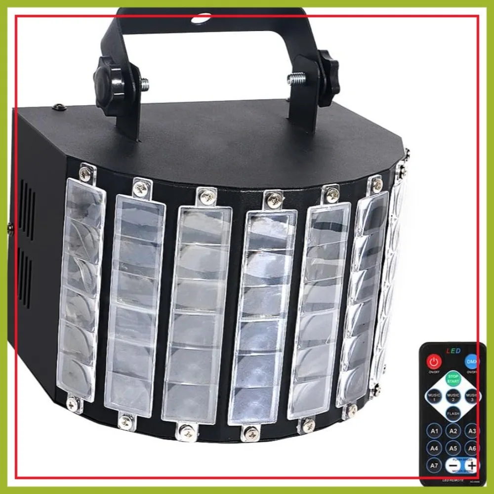 27W DJ Party Disco Stage Light: Derby Effects, Remote & Sound Activated, DMX Control for Dance, Wedding, Club, Bar, Music Show
27W DJ Party Disco Stage Light: Derby Effects, Remote & Sound Activated, DMX Control for Dance, Wedding, Club, Bar, Music Show