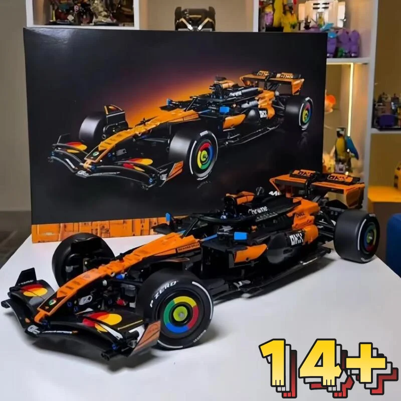 Конструктор Technic 2026 MOC, 1675 деталей, оранжевый гоночный автомобиль, модель 42228, подарок для мальчиков и девочек
Конструктор Technic 2026 MOC, 1675 деталей, оранжевый гоночный автомобиль, модель 42228, подарок для мальчиков и девочек