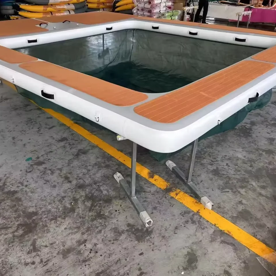 Надувной плавучий рыболовный пирс для привлечения клиентов
Надувной плавучий рыболовный пирс для привлечения клиентов