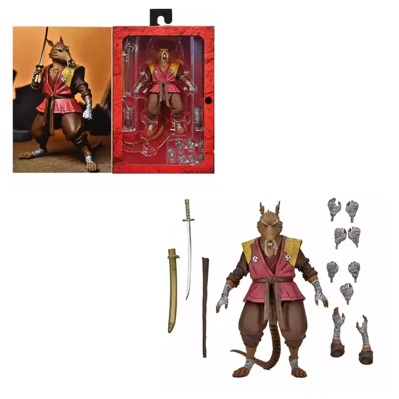 【In Stock】NECA 54351 The Last Ronin Collectible Ultimate Splinter 7-inch Leonardo Raphael Donatello Splinter Casey Jones Action
【In Stock】NECA 54351 The Last Ronin Collectible Ultimate Splinter 7-inch Leonardo Raphael Donatello Splinter Casey Jones Action