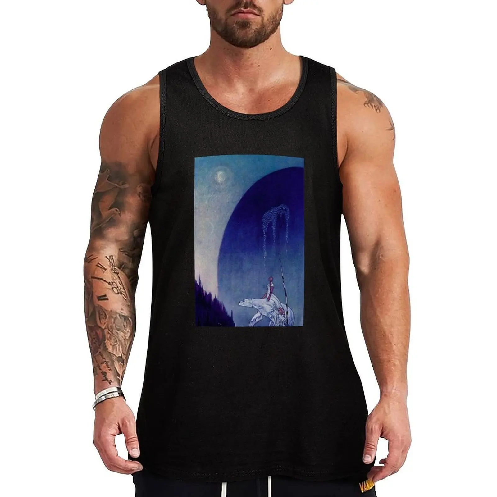 East of the Sun and West of the Moon - by Kay Nielsen Tank Top t-shirt for man bodybuilding for men gym clothes men
East of the Sun and West of the Moon - by Kay Nielsen Tank Top t-shirt for man bodybuilding for men gym clothes men