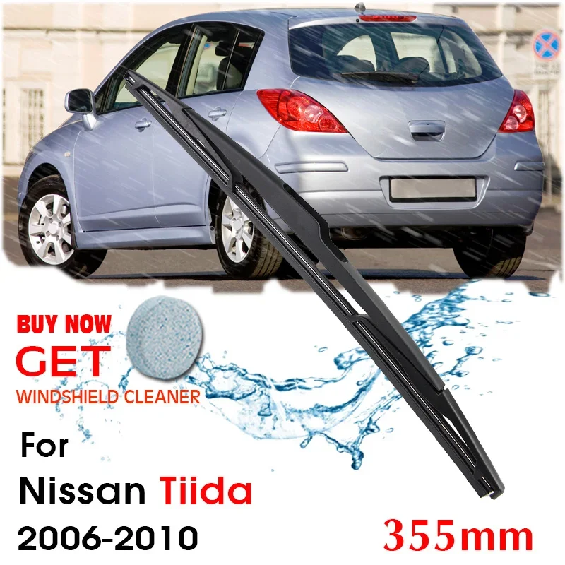 Car Wiper Blade Rear Back Window Windscreen Windshield Wipers For Nissan Tiida Hatchback 355 mm 2006-2010 Auto Accessories
Car Wiper Blade Rear Back Window Windscreen Windshield Wipers For Nissan Tiida Hatchback 355 mm 2006-2010 Auto Accessories