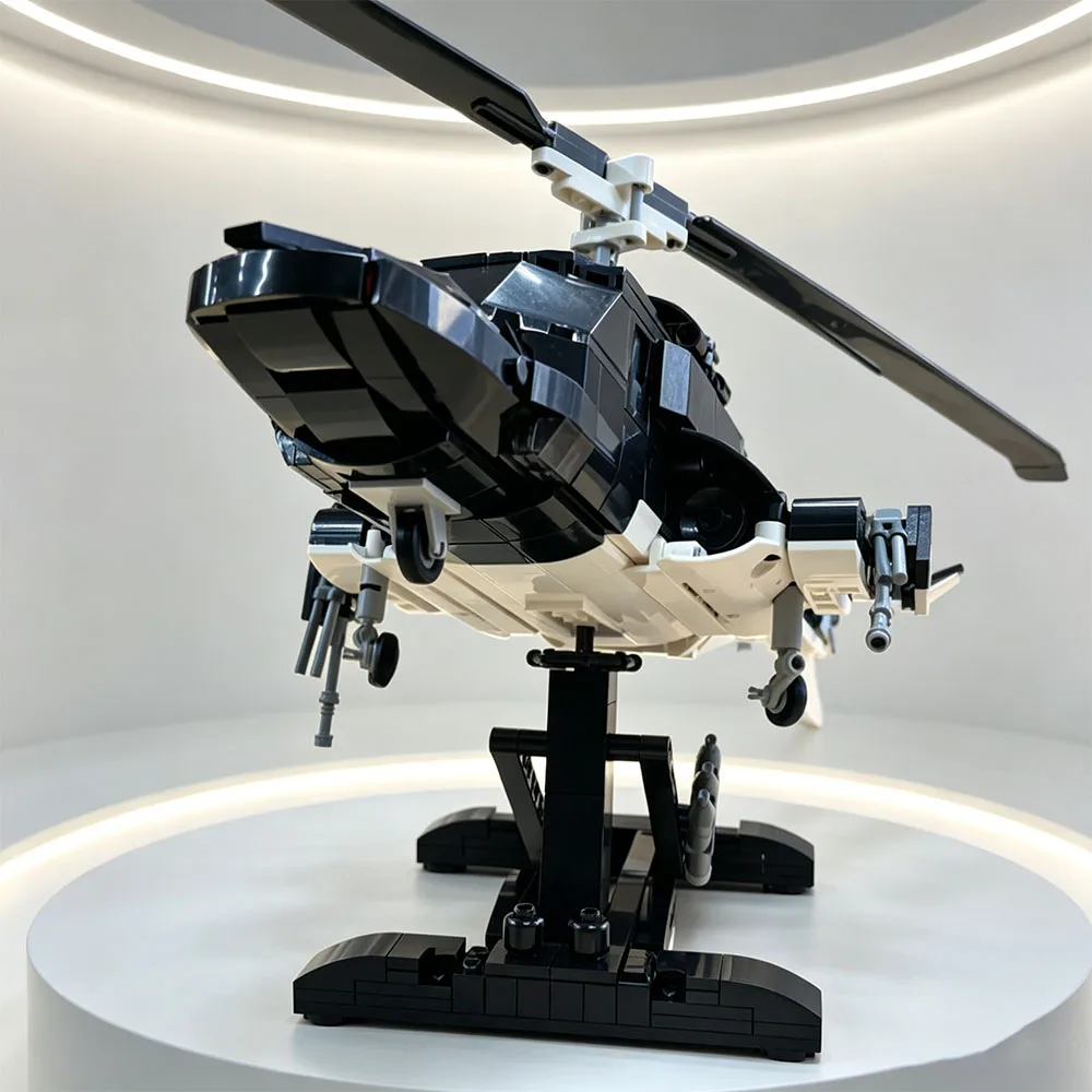 Military Model Moc Building Bricks Special Ops Helicopter Air Wolf Technology Blocks Gifts Christmas Festival Party Gifts
Military Model Moc Building Bricks Special Ops Helicopter Air Wolf Technology Blocks Gifts Christmas Festival Party Gifts