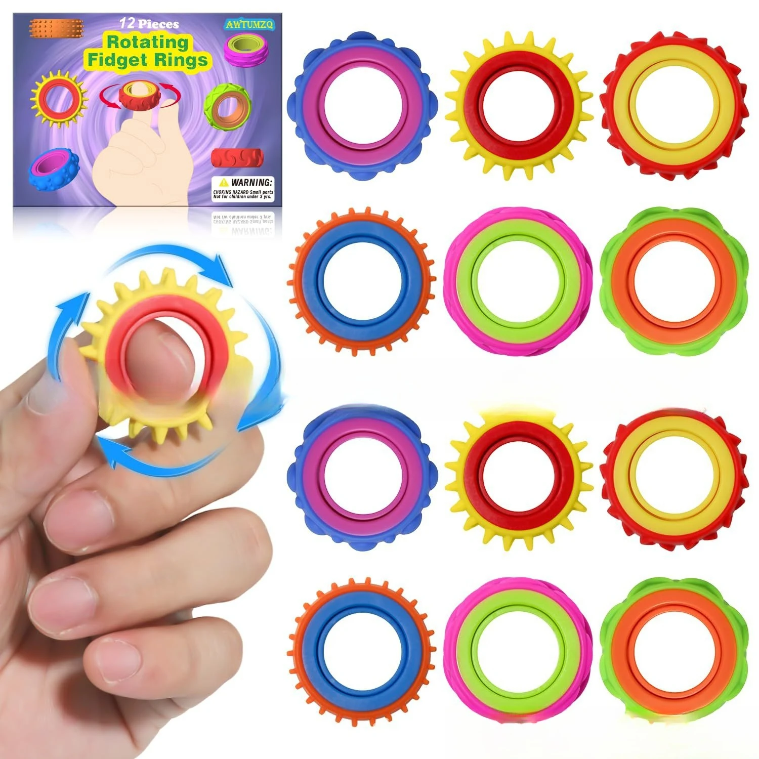 Бестселлер, модное креативное модное вращающееся сенсорное кольцо с декомпрессией, вращающееся сенсорное кольцо с гироскопом, декомпрессией
Бестселлер, модное креативное модное вращающееся сенсорное кольцо с декомпрессией, вращающееся сенсорное кольцо с гироскопом, декомпрессией