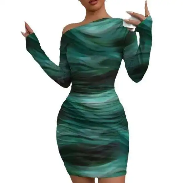 2025 Spring and Autumn New Fashionable Tie Dyeing Long Sleeve Slimming Hot Girl Dress for Women Summer Dress Robe Vestido Women
2025 Spring and Autumn New Fashionable Tie Dyeing Long Sleeve Slimming Hot Girl Dress for Women Summer Dress Robe Vestido Women