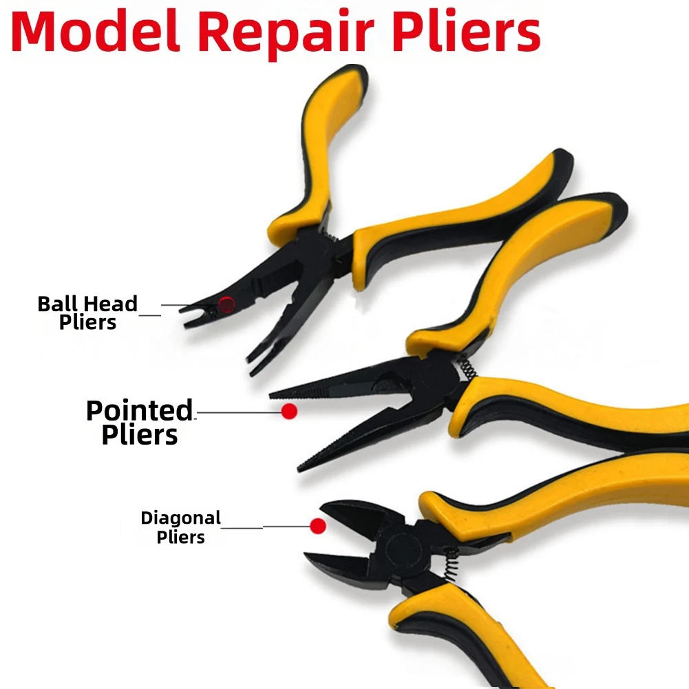 Diagonal Pliers Or Pointed-nose Pliers Or Ball-head Pliers Multi-functional Pliers Specially Designed For Model Aircraft Models
Diagonal Pliers Or Pointed-nose Pliers Or Ball-head Pliers Multi-functional Pliers Specially Designed For Model Aircraft Models