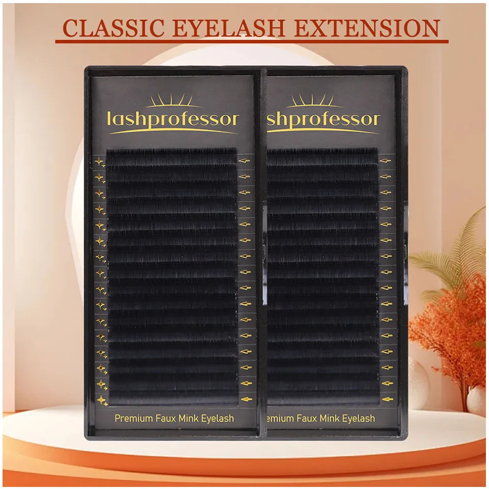 16Rows Classic Individual Eyelash Extension Lashes Matte Black Professional Soft Natural Mink Cilios Individual Eyelash supplier
16Rows Classic Individual Eyelash Extension Lashes Matte Black Professional Soft Natural Mink Cilios Individual Eyelash supplier