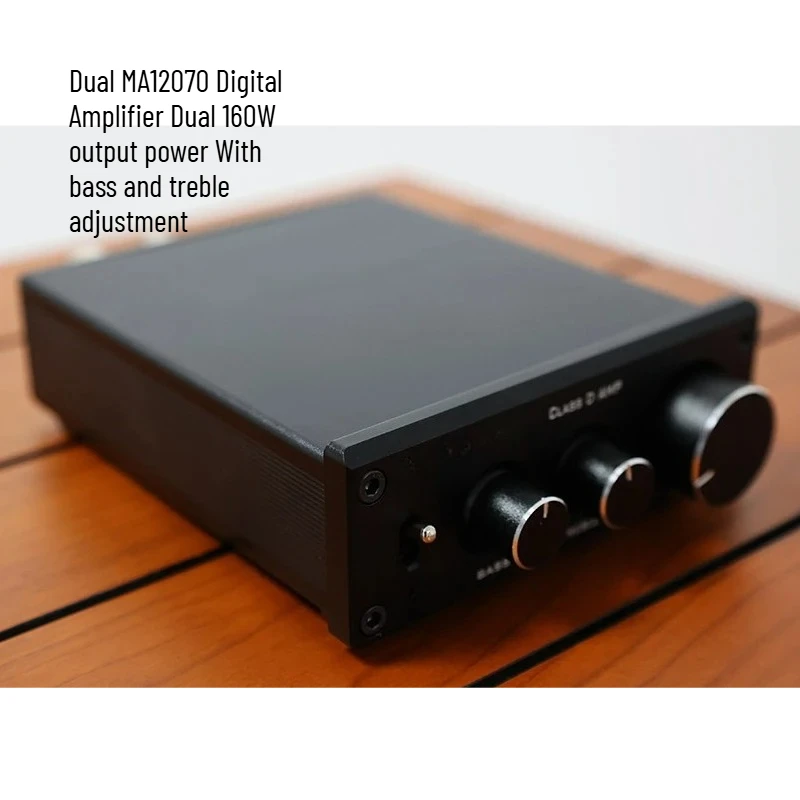 Dual 160W Stereo Amplifier Board MA12070 Digital Class D Audio
Dual 160W Stereo Amplifier Board MA12070 Digital Class D Audio