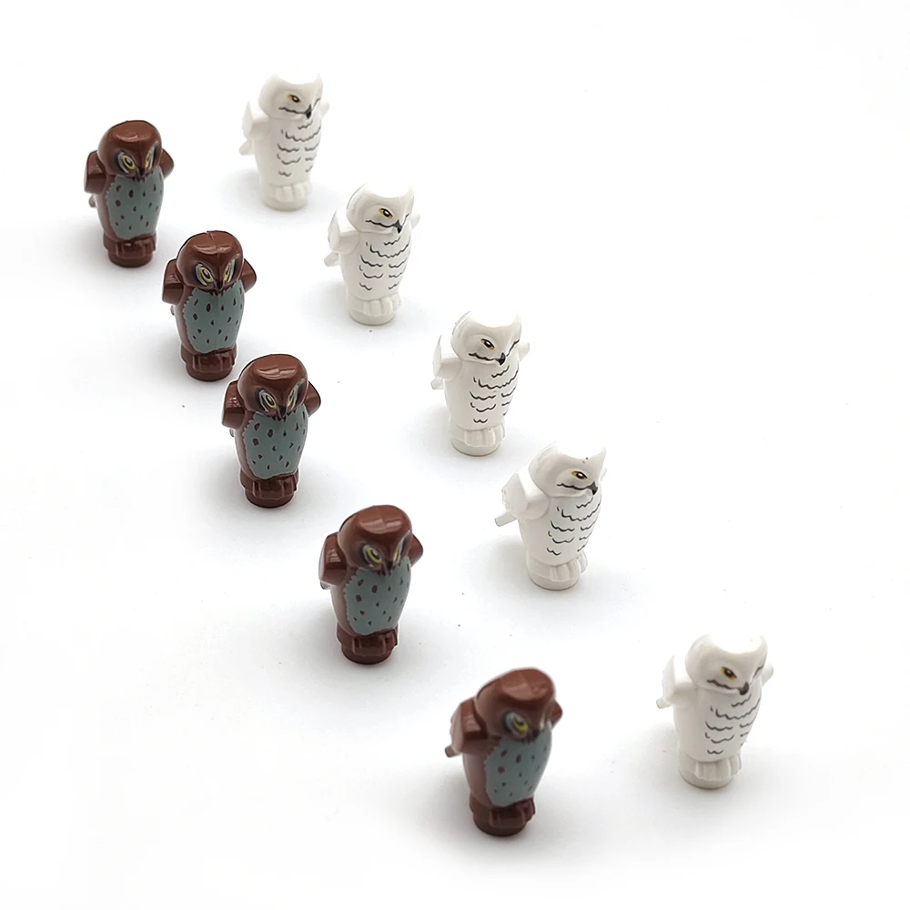 5 pcs City Animals Building Blocks Series White and Brown Owl MOC Toys Birds Animal Decoration Expansion Children's Toys
5 pcs City Animals Building Blocks Series White and Brown Owl MOC Toys Birds Animal Decoration Expansion Children's Toys