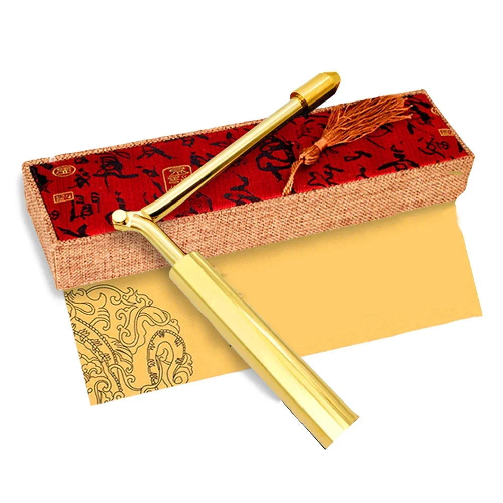 1pcs Pure Copper Folding Vein Detection Rod Feng Shui Detection Rod Tool Water Rods Metal Detectors Tools Accessories
1pcs Pure Copper Folding Vein Detection Rod Feng Shui Detection Rod Tool Water Rods Metal Detectors Tools Accessories