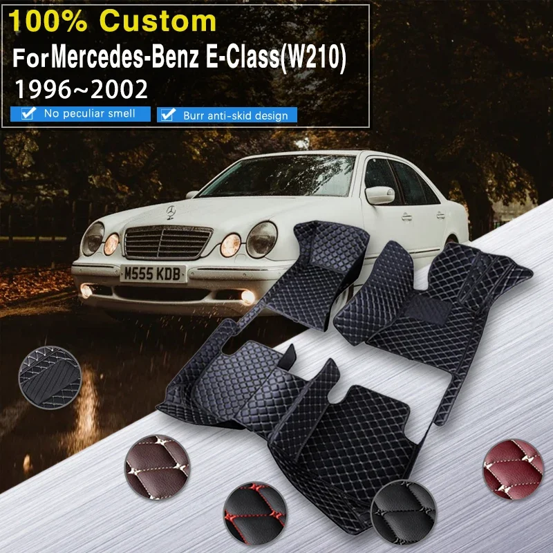 Quality RHD Car Floor Mats For Mercedes-Benz E-Class W210 1996~2002 Sedan Leather Rugs Car Carpet Floor Matts Part Car Accessori
Quality RHD Car Floor Mats For Mercedes-Benz E-Class W210 1996~2002 Sedan Leather Rugs Car Carpet Floor Matts Part Car Accessori