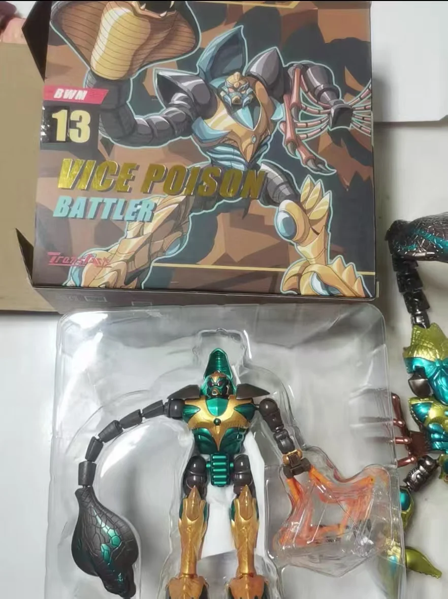Новинка в наличии Jiangyou Transformation Toy Vice Battler Beast Wars Quickstrike Металлическая фигурка Модель Хэллоуин Рождественский подарок
Новинка в наличии Jiangyou Transformation Toy Vice Battler Beast Wars Quickstrike Металлическая фигурка Модель Хэллоуин Рождественский подарок
