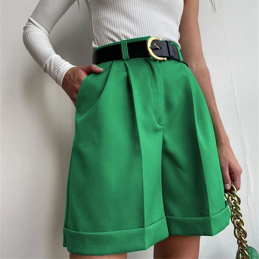 2023 Summer High Waist Shorts for Women Casual Office Lady Solid Loose Wide Leg Shorts Female Y2k Zipper Fly Booty Shorts
2023 Summer High Waist Shorts for Women Casual Office Lady Solid Loose Wide Leg Shorts Female Y2k Zipper Fly Booty Shorts