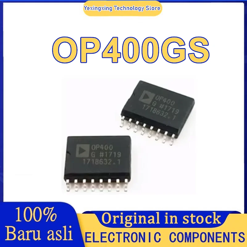 Оригинальный чип операционного усилителя малой мощности OP400GS OP400GSZ OP400G SMD SOP16
Оригинальный чип операционного усилителя малой мощности OP400GS OP400GSZ OP400G SMD SOP16