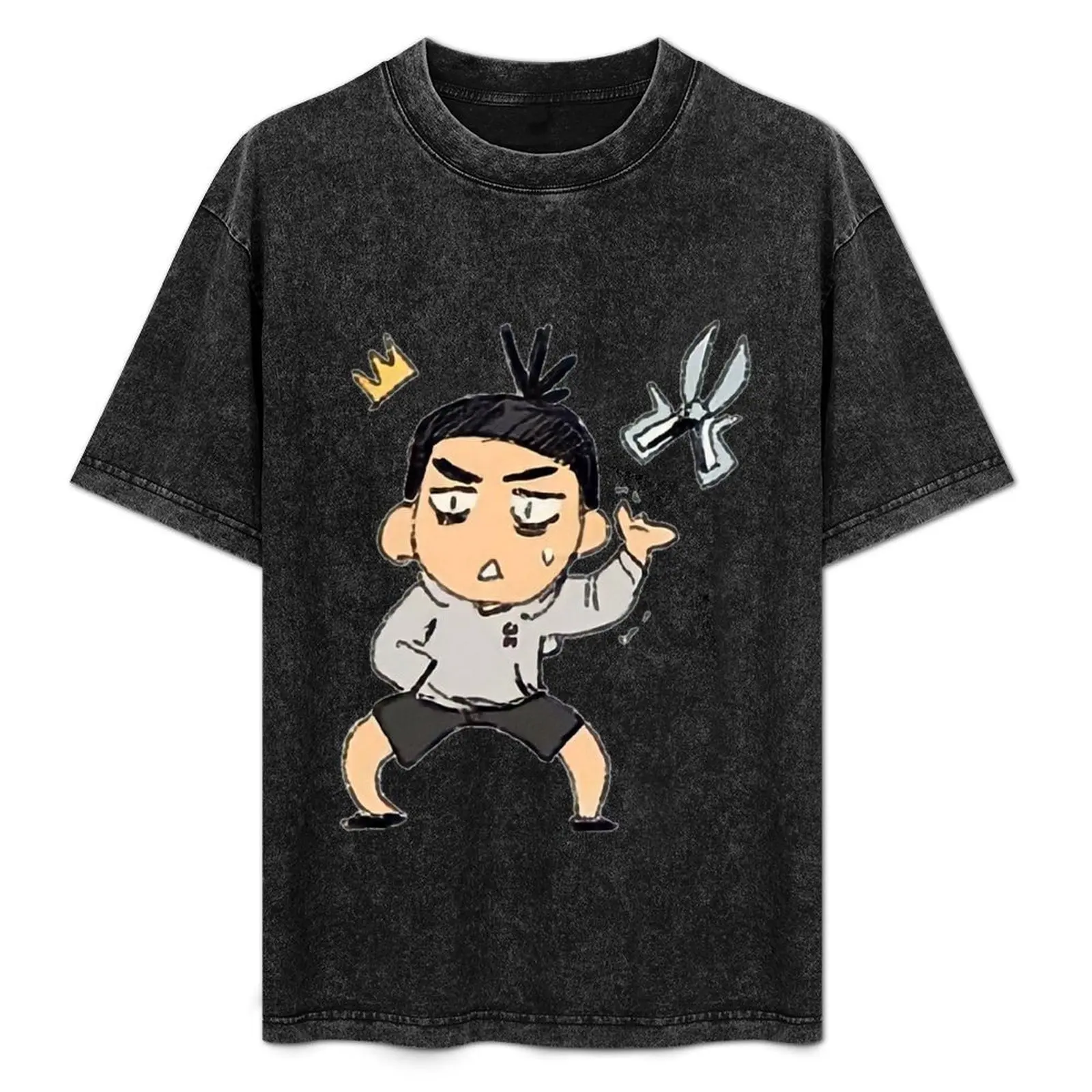 King of Scissor seven T-Shirt Minimalist Casual Short Sleeve Top
King of Scissor seven T-Shirt Minimalist Casual Short Sleeve Top