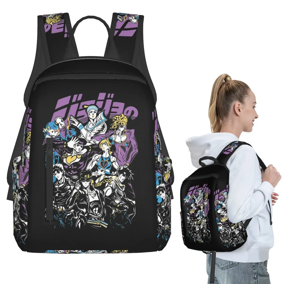 Bizarre Power Style Backpack Student BookBag Children School Bag Laptop Shoulder Bags Boys Girls
Bizarre Power Style Backpack Student BookBag Children School Bag Laptop Shoulder Bags Boys Girls