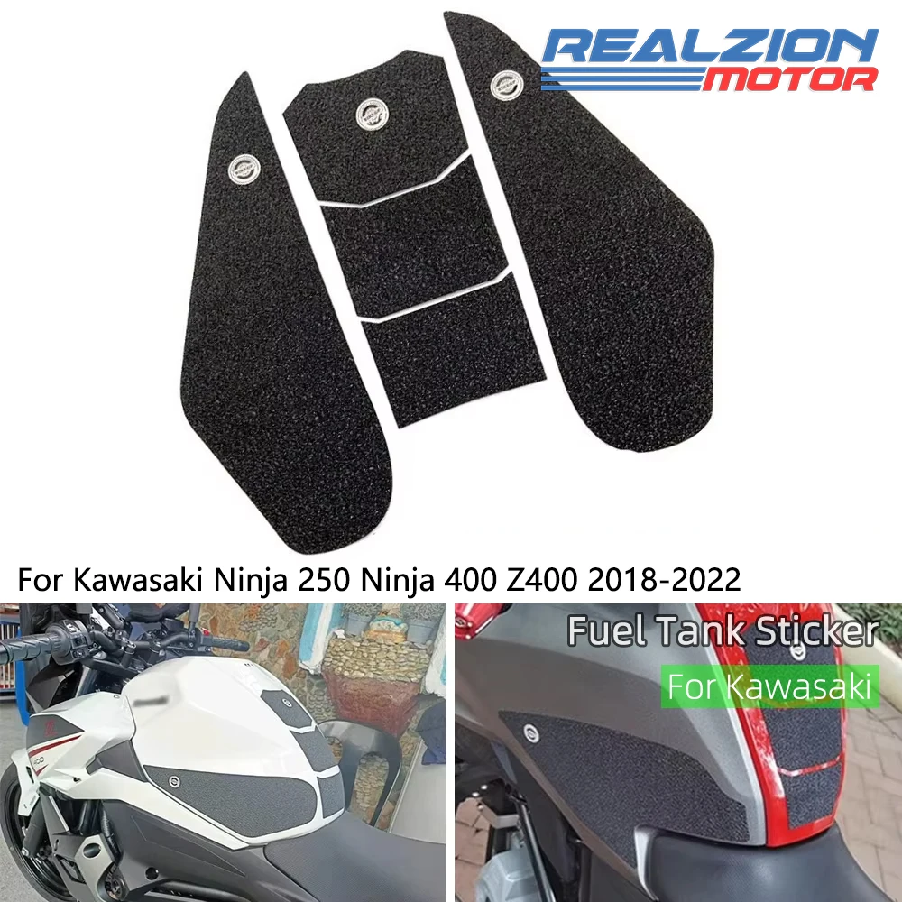 RZ Ninja 400 PVC Motorcycle Non-slip Side Fuel Tank Pads Protective Stickers Decal Gas For Kawasaki Ninja 400 250 Z400 2018-2022
RZ Ninja 400 PVC Motorcycle Non-slip Side Fuel Tank Pads Protective Stickers Decal Gas For Kawasaki Ninja 400 250 Z400 2018-2022