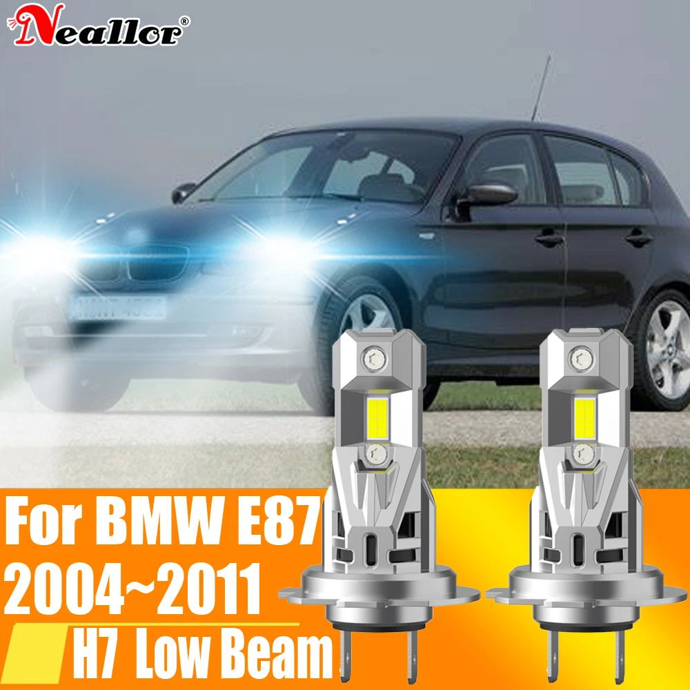 2 шт., Автомобильные светодиодные лампы H7 Canbus H18 6000K 12 В 55 Вт для BMW E87 1 2004 ~ 2011
2 шт., Автомобильные светодиодные лампы H7 Canbus H18 6000K 12 В 55 Вт для BMW E87 1 2004 ~ 2011
