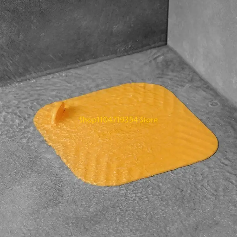 Квадратный силиконовый дренаж с ручкой для раковины и дренажного потока.
Квадратный силиконовый дренаж с ручкой для раковины и дренажного потока.