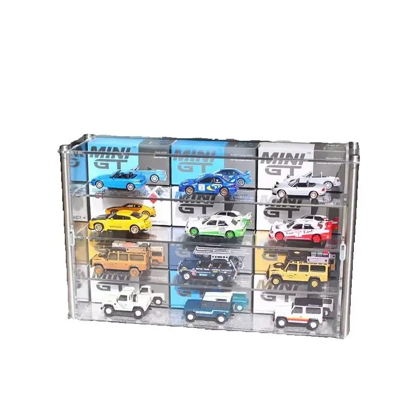 Акриловые боксы-витрины для 12 моделей автомобилей масштаба 1/64, подходят для коллекций Minigt, для демонстрации внедорожников, для хранения, для диорам с гаражной сценой
Акриловые боксы-витрины для 12 моделей автомобилей масштаба 1/64, подходят для коллекций Minigt, для демонстрации внедорожников, для хранения, для диорам с гаражной сценой