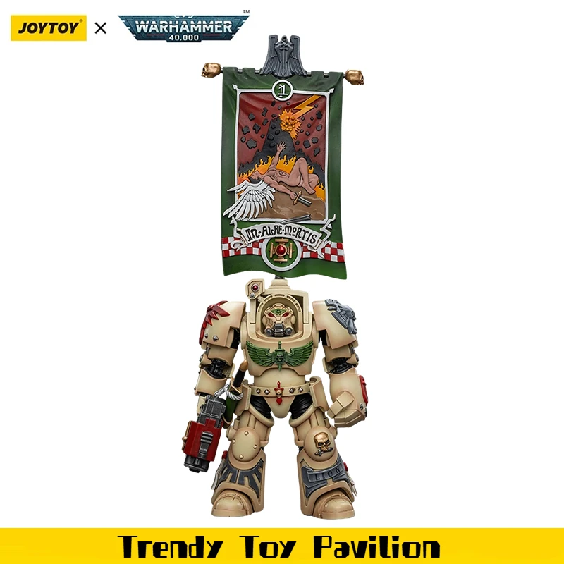 【JOYTOY】Warhammer 40K Dark Angels Deathwing Ancient with Company Banner 1/18 Коллекция игрушек-фигурок
【JOYTOY】Warhammer 40K Dark Angels Deathwing Ancient with Company Banner 1/18 Коллекция игрушек-фигурок
