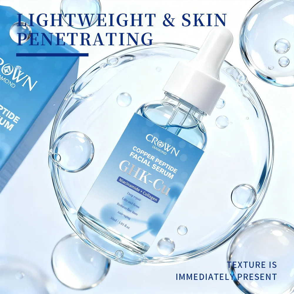 GHK-CU Face Serum Even Skin Tone Enhance Elasticity Heals and Repairs Skin Repairing Skin Barrier Lightening Deep Nourishment
GHK-CU Face Serum Even Skin Tone Enhance Elasticity Heals and Repairs Skin Repairing Skin Barrier Lightening Deep Nourishment