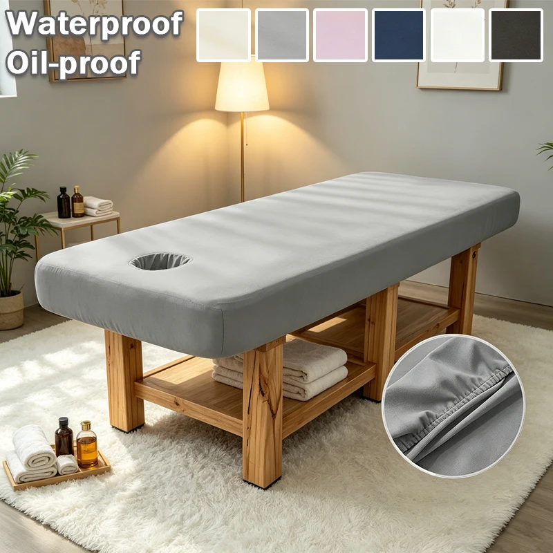 2PCS Waterproof Oil Proof Massage Table Cover with Face Hole Elastic Non Slip Fitted Sheet for Beauty Salon Spa Therapy Sessions
2PCS Waterproof Oil Proof Massage Table Cover with Face Hole Elastic Non Slip Fitted Sheet for Beauty Salon Spa Therapy Sessions