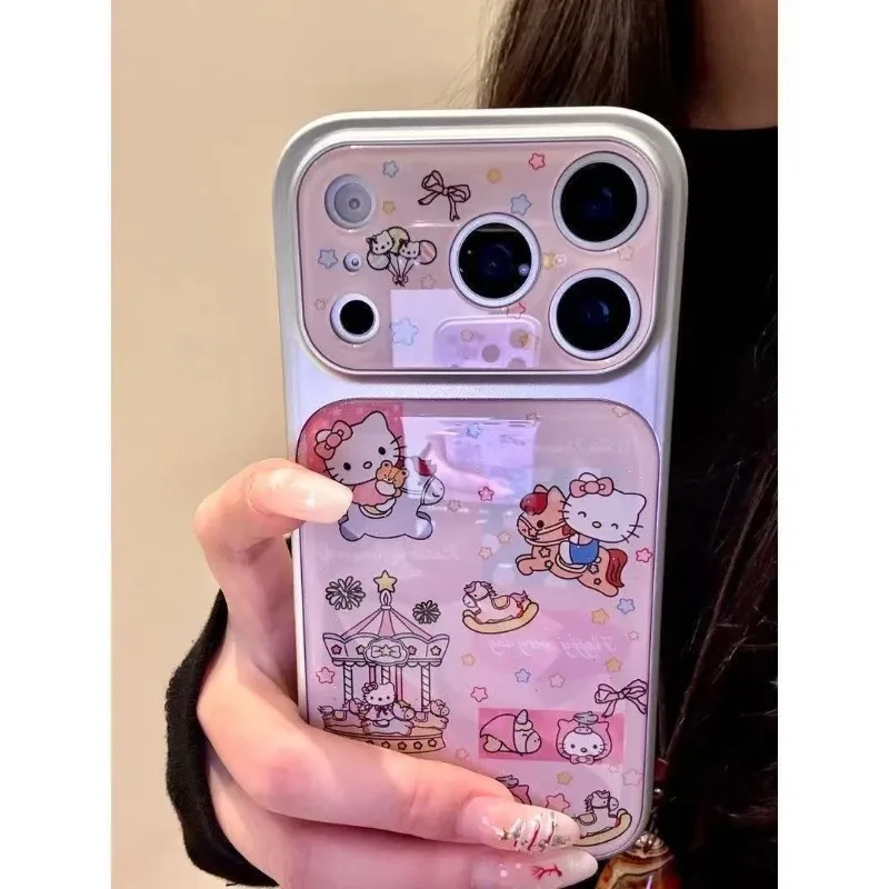 New Acrylic Hard Shell Cartoon Hello Kitty Phone Case for IPhone 17 Pro 16 Pro 15 14 Pro Max Luxury Shockproof Protective Case
New Acrylic Hard Shell Cartoon Hello Kitty Phone Case for IPhone 17 Pro 16 Pro 15 14 Pro Max Luxury Shockproof Protective Case