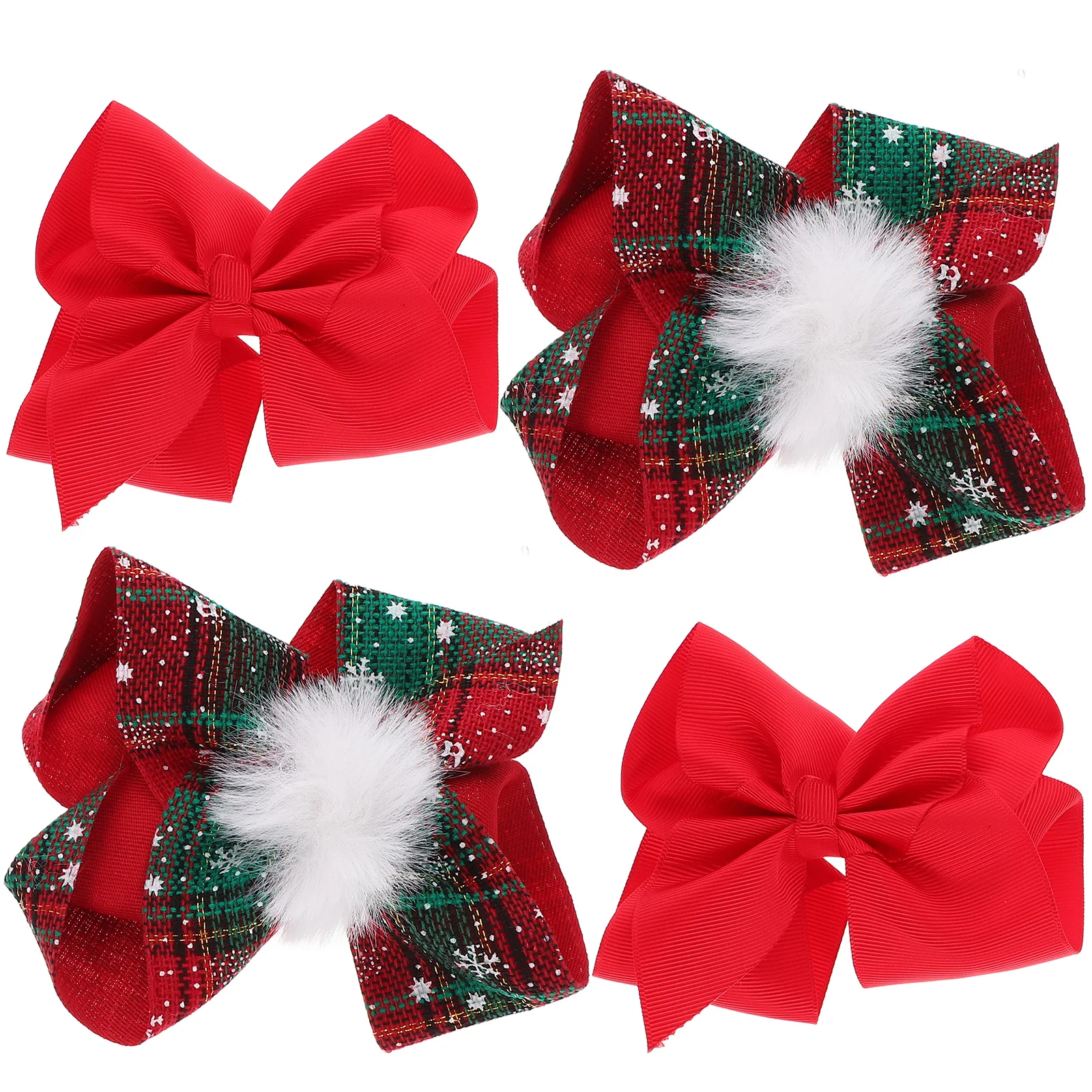 4pcs Hair Clips Lovely Bow Design Cute Hair Accessories For Women Wedding Graduation Banquet Styling Tools
4pcs Hair Clips Lovely Bow Design Cute Hair Accessories For Women Wedding Graduation Banquet Styling Tools