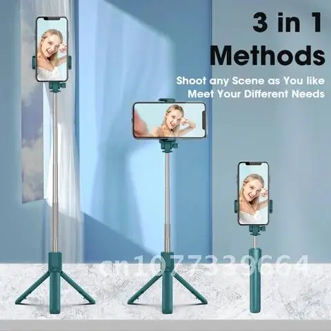 Bluetooth Remote Control Selfie Stick with Tripod Stand Holder for iOS Android SmartPhone Live Photo
Bluetooth Remote Control Selfie Stick with Tripod Stand Holder for iOS Android SmartPhone Live Photo